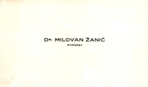 24c biglietto dr - dr, milovan