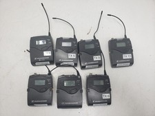 Lot of 6x Sennheiser bodypack
