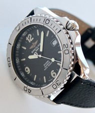 Orologio uomo BREITLING A58605 modello SHARK, 41mm, QUADRANTE NERO, scatola/documenti, WOW!!!
