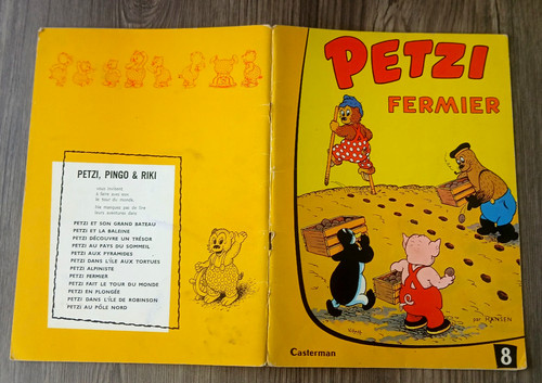 Petzi 8 fermier - bd, n°