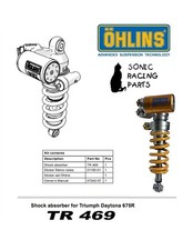 TR 469 MONO AMMORTIZZATORE