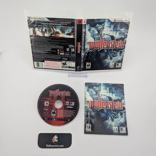 Wolfenstein complete ps3 sony - complete,