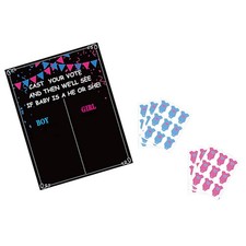  1 Set Adesivi Genere Reveal