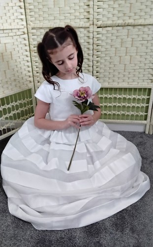 Bianco vestito bambina - bianco,,