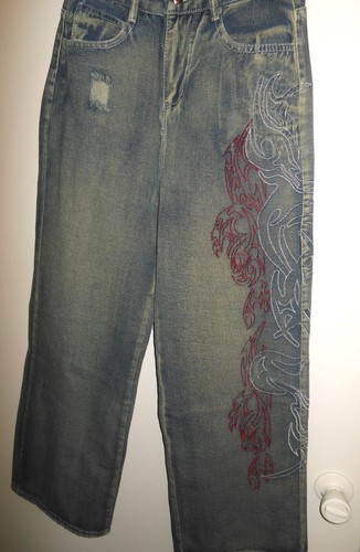 Jeans hip hop - hip-hop, larga