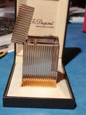 Accendino dupont placcato - accendino, s.t.