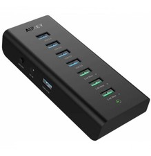 Aukey HUB Multipresa USB 3.0 36W 7 Porte Sdoppiatore USB Carica Rapida H19