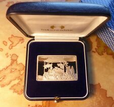 INTERCOINS - Lingotto GIOTTO LA NATIVITA' - Argento 925 - Fondo Specchio - 25 gr