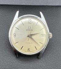 Solvil & Titus Geneve, Orologio Meccanico Manuale, Incabloc, Funzionante, 32mm