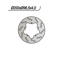 MS-16541E73BA DISCO FRENO ANT