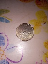 MONETA 500 LIRE CARAVELLE 1960