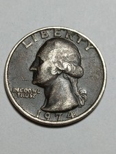 Quarto di dollaro 1974 senza