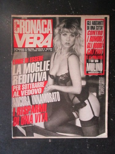 Cronaca vera 877 1989 - cronaca,