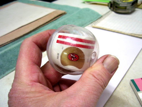 Mini casco calcio vintage san - vintage,