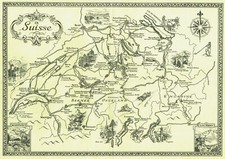 SVIZZERA Carta Pittorica anni