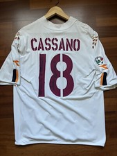 Maglia AS ROMA 2003/2004 MATCH WORN INDOSSATA 18 CASSANO
