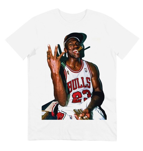 Shirt michael jordan cigare - t-shirt,