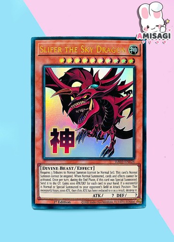 Carta slifer il - yu-gi-oh!,