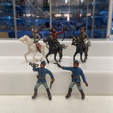 ISAS Cromoplasto XILOPLASTO Soldatini  FAR WEST Cowboys - scala 1/32