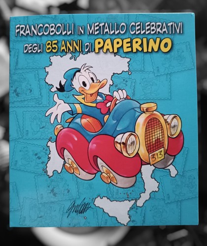 Francobolli metallo - in,
