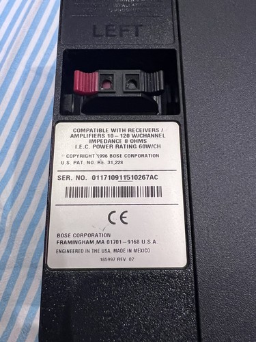 Casse acustiche bose - casse,