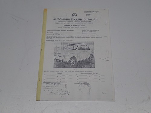 Fiat 500 giannini 590 - fiat,