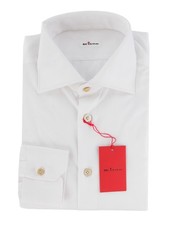 Camicia Bianca In Cotone Kiton