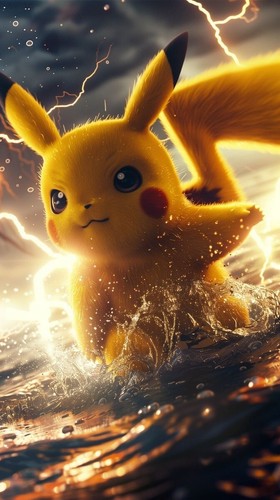 Poster pokemon pikachu - pikachu,
