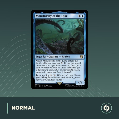 Mtg mostruosità del - del, lago