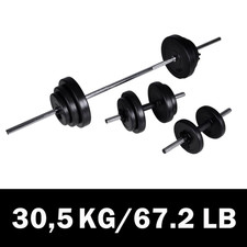 Set bilanciere e manubri 30,5