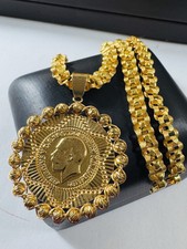 Collana vera moneta rara oro