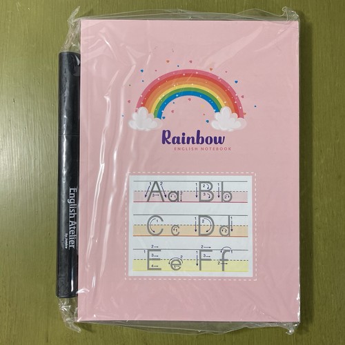 Rainbow english notebook - rainbow,