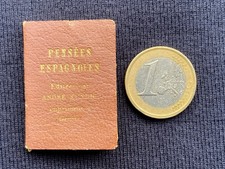 Pensées Espagnoles - André Kundig Geneve 1958 Minuscule 128 - Libro in Miniatura