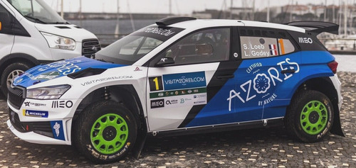 Skoda fabia rally 2 - 1/43,