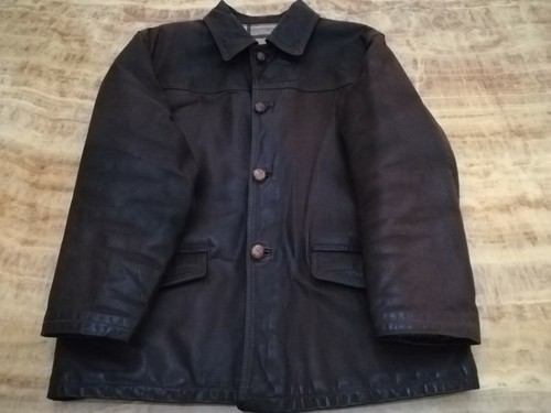 Giacca pelle uomo - in,