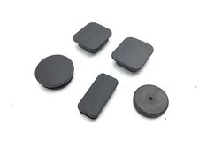 SET 5 TAPPINI IN GOMMA PIAGGIO VESPA SPRINT ABS IGET KM 0 R 125 2016 2020 MA1300