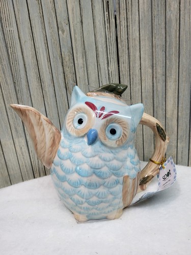 Wise owl teapot - gift, canister