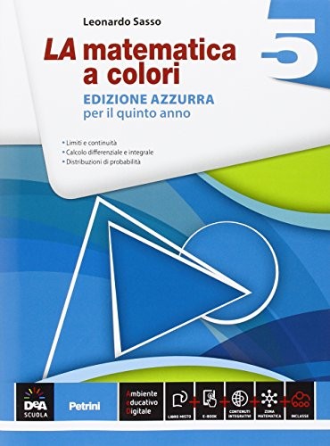 Matematica colori azzurra 5 - a,