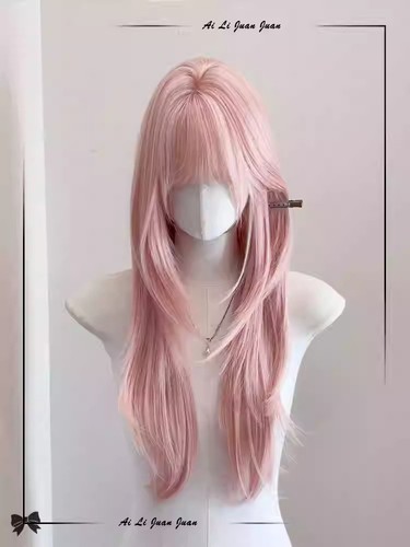 Parrucche donna rosa capelli