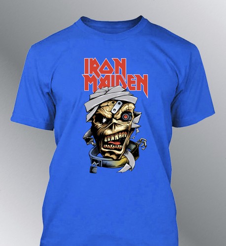Tee shirt eddy iron maiden - iron,