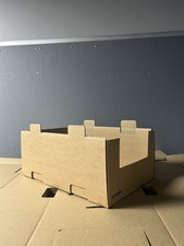 Pattumiera di raccolta economica impilabile frontale aperto - 490x330x200 mm