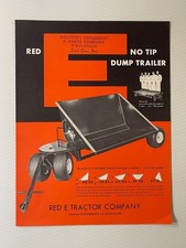 Rimorchio dump rosso - e,