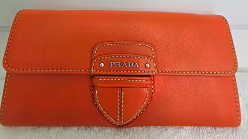 Prada portafoglio lungo - lungo, donna