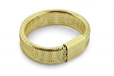 anello elastico in oro giallo
