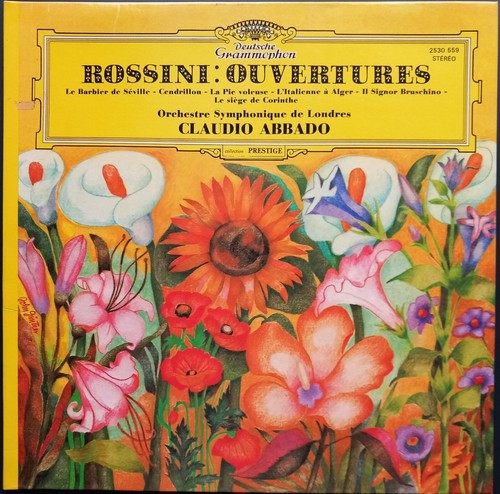 Rossini overtures abbado - overtures,,