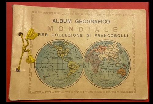 Album geografico mondiale 1950 - album,