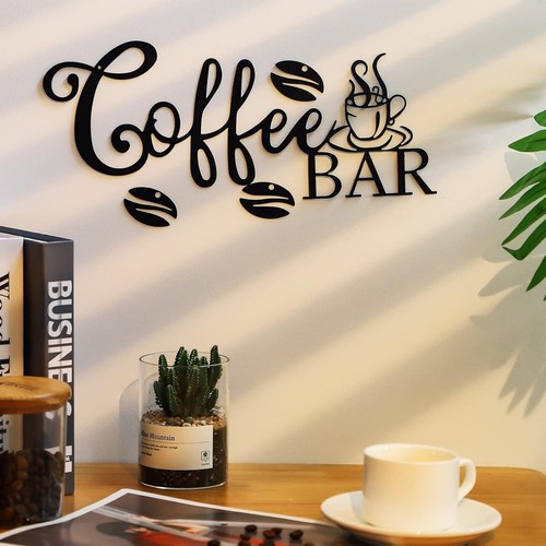 Insegna caffè bar metallo - insegna,