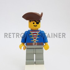 LEGO Minifigures - 1x pi008 - Pirate - Pirati Pirates Omino Minifig 6262 6268