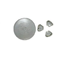 Piatto in vetro per microonde