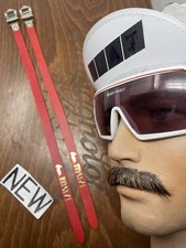 Vintage NOS Masi Milano puntali in pelle rossa 4 Your Vintage Ride A